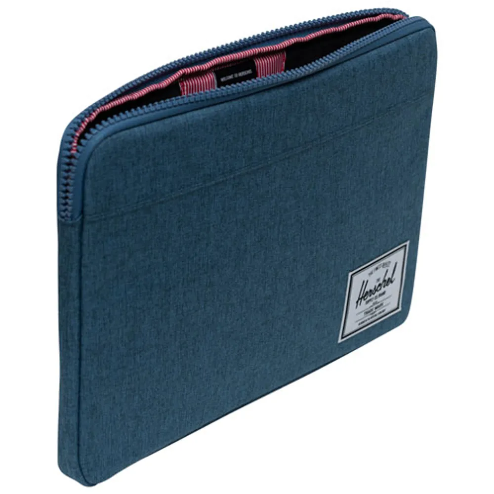 Herschel Supply Co Anchor 13 Inch Laptop Sleeve In Pink/Gray