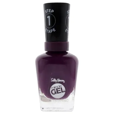 Miracle Gel - 572 Wild For Violet by Sally Hansen for Women - 0.5 oz Nail Polish