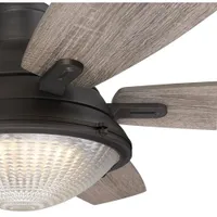 Westinghouse Oyster Bay 52" LED Ceiling Fan - Black Bronze