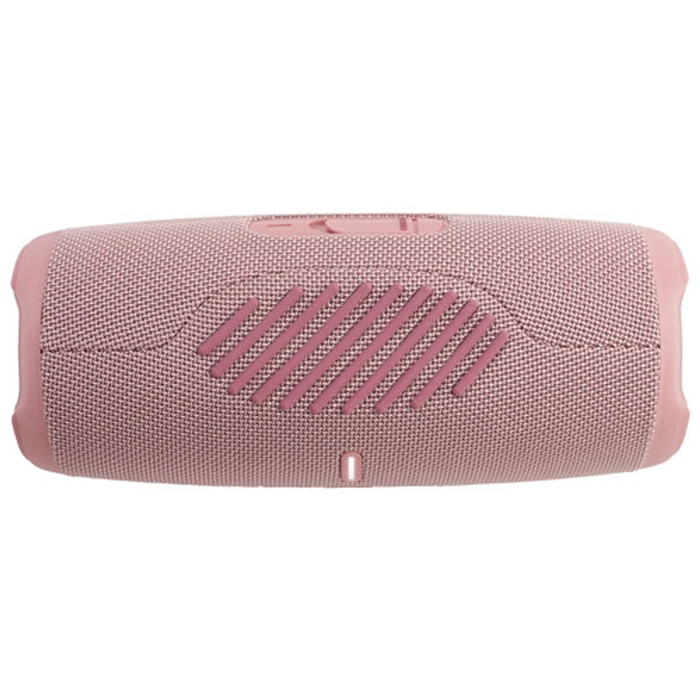 Haut-parleur sans fil Bluetooth étanche Charge 5 de JBL - Rose