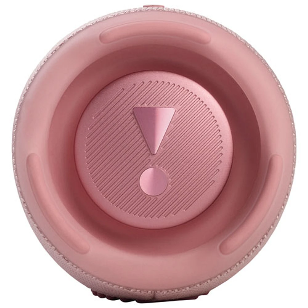 Haut-parleur sans fil Bluetooth étanche Charge 5 de JBL - Rose