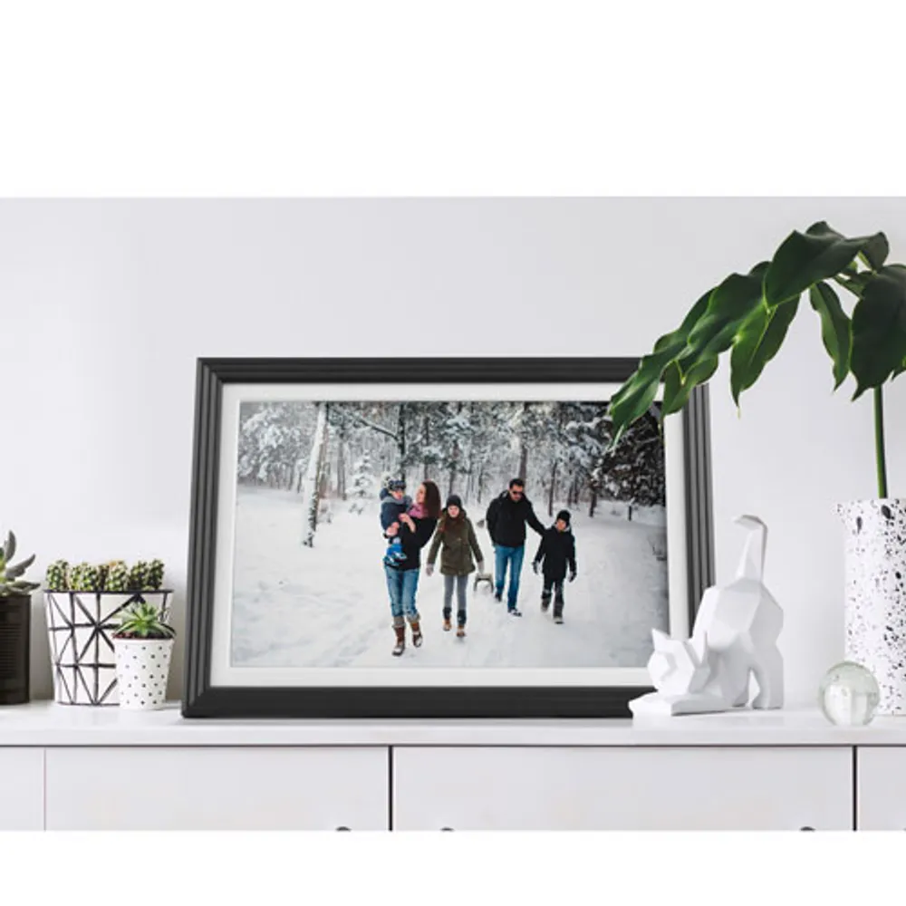 Aluratek 10.1" Wi-Fi Digital Photo Frame with Touch Screen (ACKWS10F) - Black