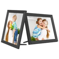 Aluratek 15" Wi-Fi Digital Photo Frame with Touch Screen (AWS215F) - Black