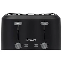 Kenmore Toaster - 4-Slice - Black