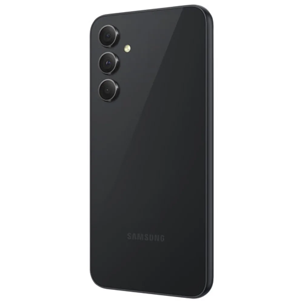 Fido Samsung Galaxy A54 5G 128GB - Black - Monthly Financing