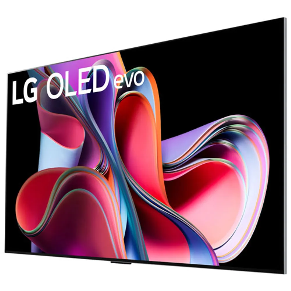 LG G3 55" 4K UHD HDR OLED evo Gallery webOS Smart TV (OLED55G3PUA) - 2023 - Satin Silver