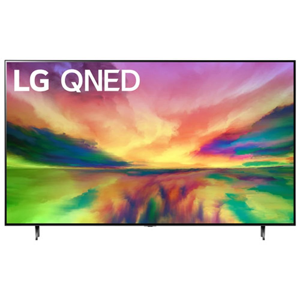 Téléviseur intelligent webOS QNED HDR UHD 4K de 75 po de LG (75QNED80URA) - 2023 - Bleu cendré