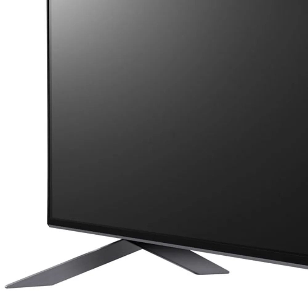 Téléviseur intelligent webOS QNED HDR UHD 4K de 75 po de LG (75QNED80URA) - 2023 - Bleu cendré