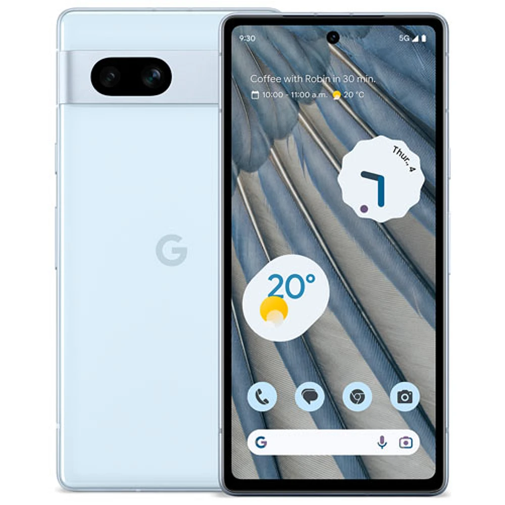 Pixel 7a de 128 Go de Google avec TELUS - Mer - Financement mensuel