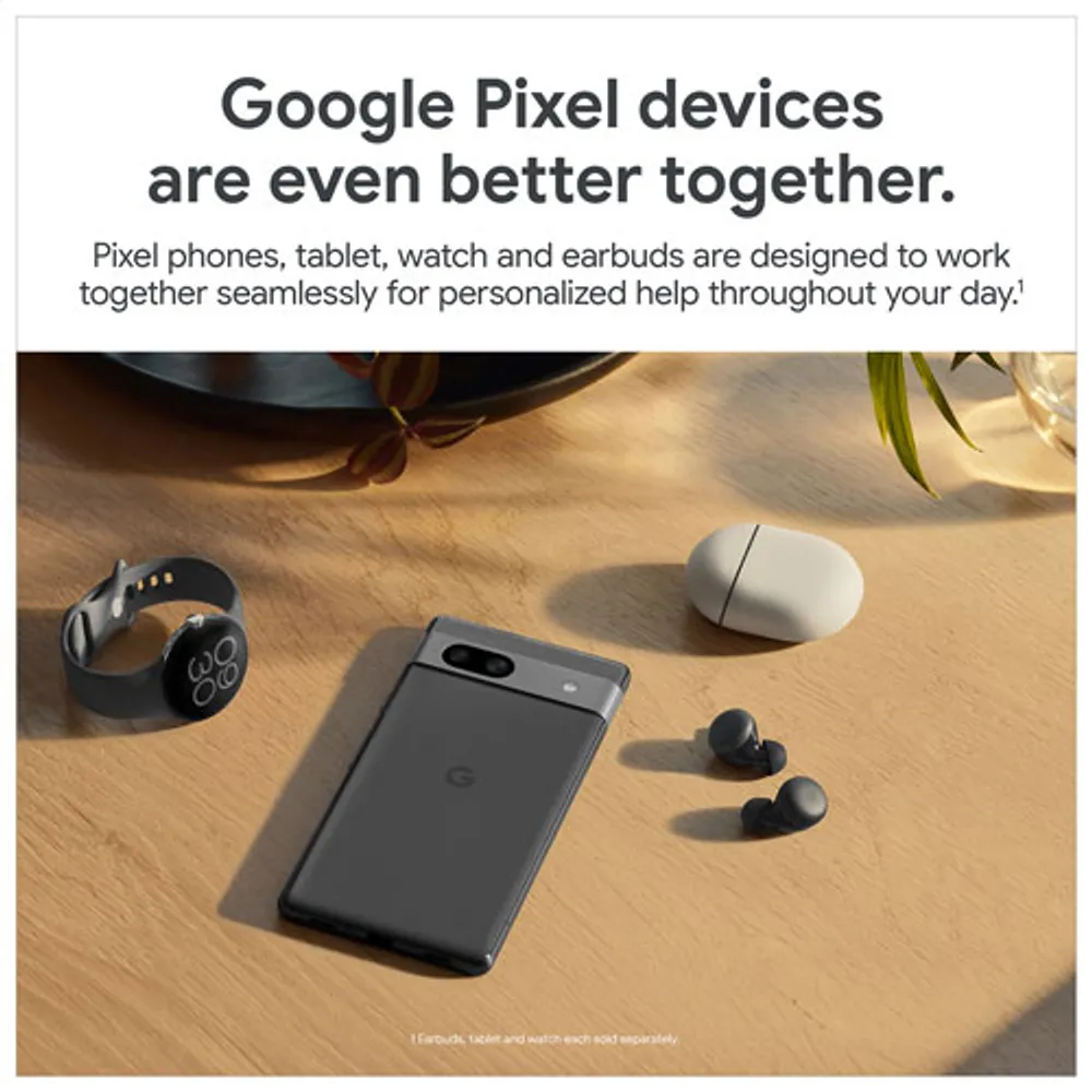 Pixel 7a de 128 Go de Google avec TELUS - Mer - Financement mensuel