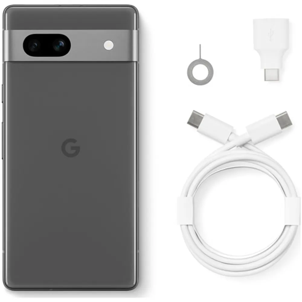 TELUS Google Pixel 7a 128GB - Charcoal - Monthly Financing