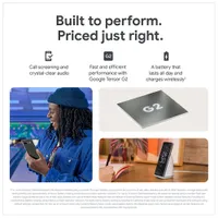 Pixel 7a de 128 Go de Google avec Freedom Mobile - Anthracite - Paiement Balance mensuel