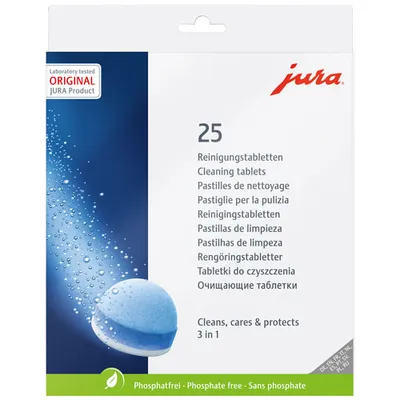 Jura 3-Phase-Cleaning Tablets