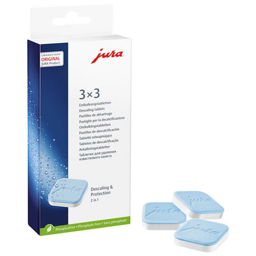 Jura 2-Phase Descaling & Protection Tablets - 3-Pack