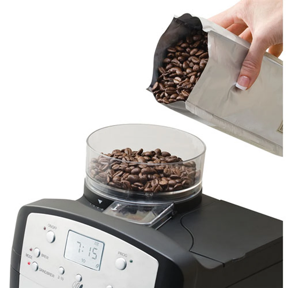 Capresso CoffeeTEAM GS Multi-Use Coffee Maker with Conical Burr Grinder