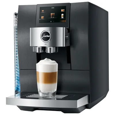 Jura Z10 Automatic Espresso Machine with Frother & Coffee Grinder - Black