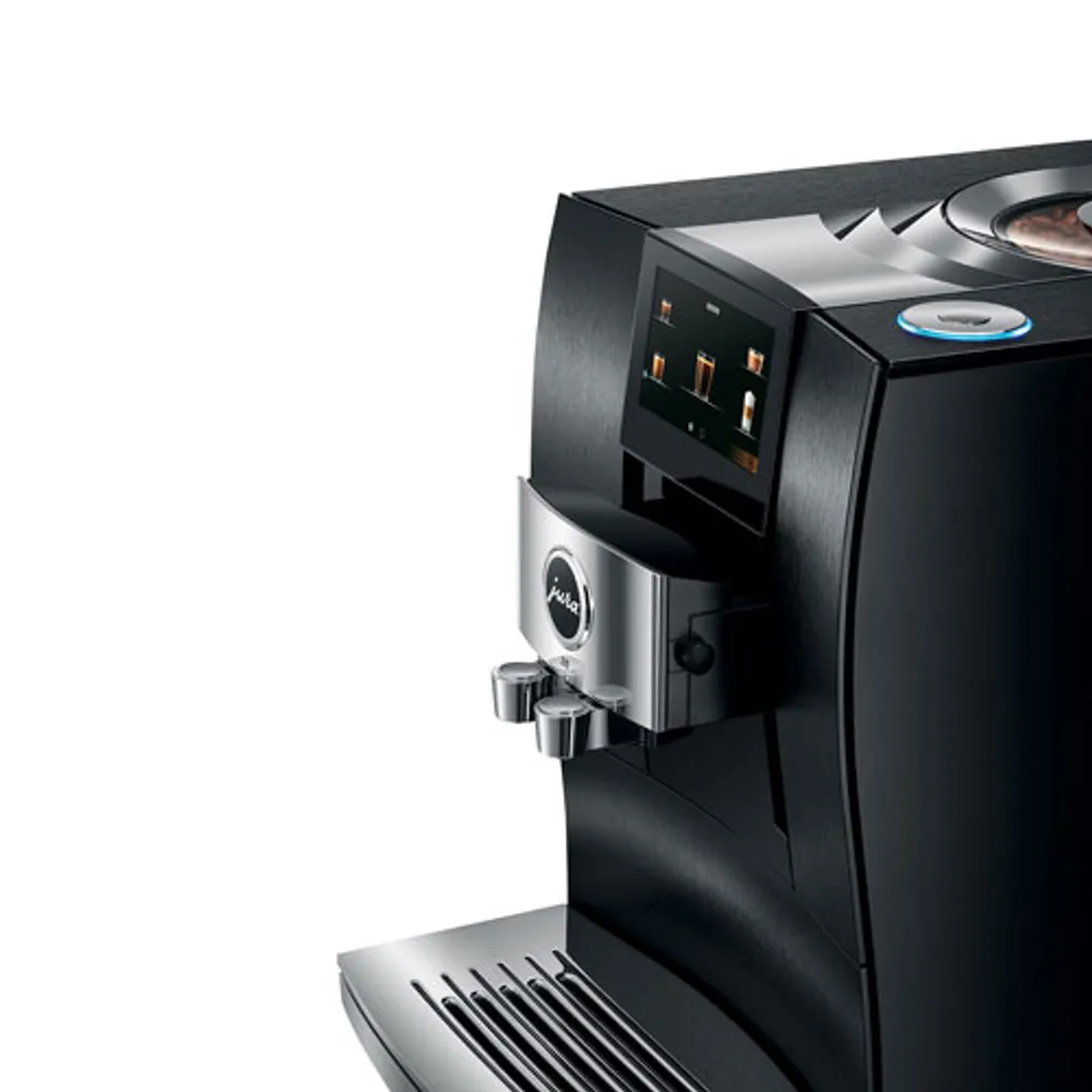 Jura Z10 Automatic Espresso Machine with Frother & Coffee Grinder - Black