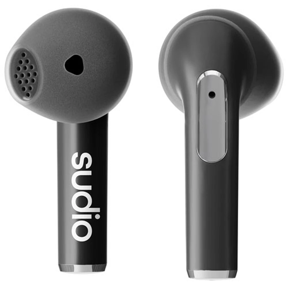 Écouteurs boutons 100 % sans fil N2 de Sudio Audio - Noir