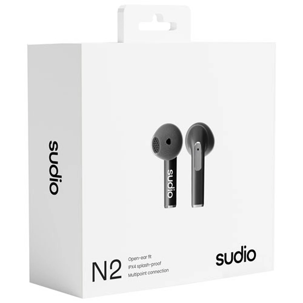 Écouteurs boutons 100 % sans fil N2 de Sudio Audio - Noir