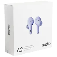 Sudio Audio A2 In-Ear Noise Cancelling True Wireless Earbuds - Purple