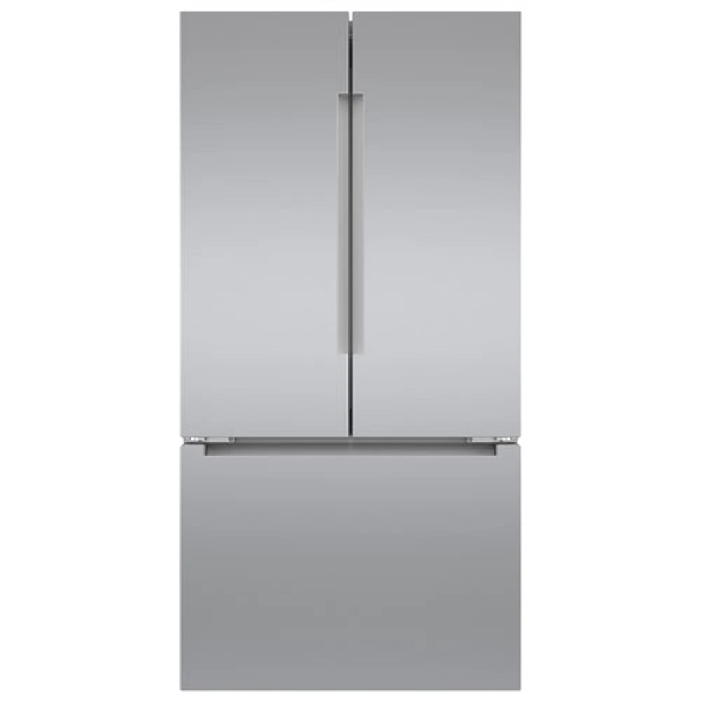 Bosch 36" 20.8 Cu. Ft. French Door Refrigerator with Water & Ice Dispenser (B36CT81ENS) - Stainless Steel