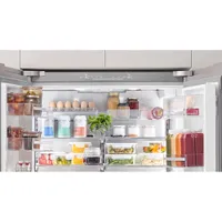 Bosch 36" 20.8 Cu. Ft. French Door Refrigerator with Water & Ice Dispenser (B36CT81ENS) - Stainless Steel