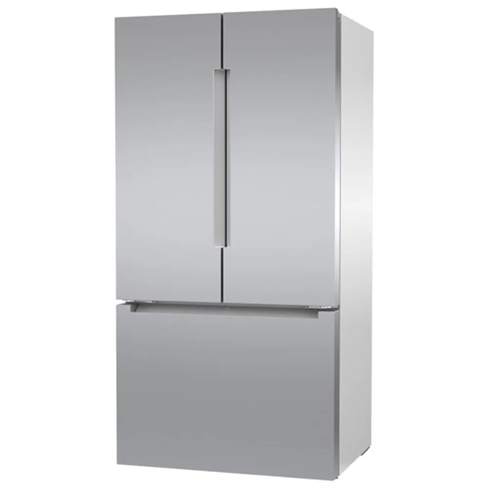 Bosch 36" 20.8 Cu. Ft. French Door Refrigerator with Water & Ice Dispenser (B36CT81ENS) - Stainless Steel