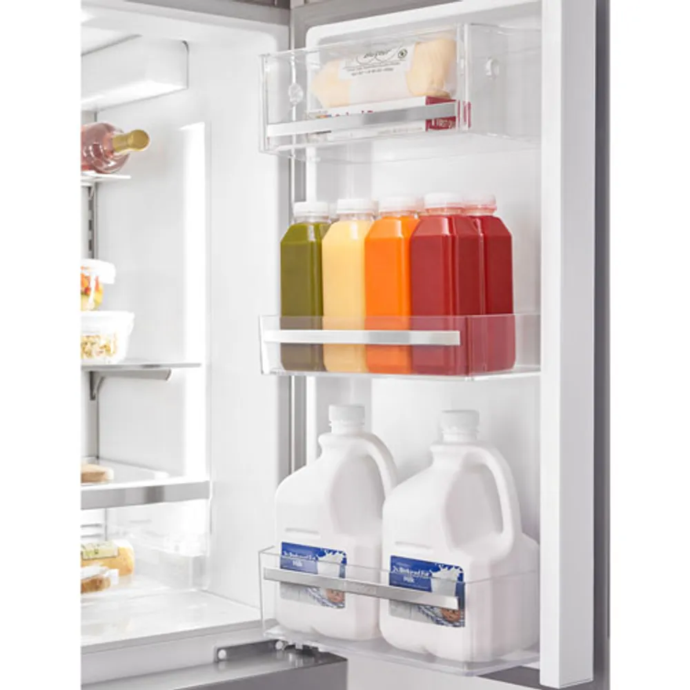 Bosch 36" 20.8 Cu. Ft. French Door Refrigerator with Water & Ice Dispenser (B36CT81ENS) - Stainless Steel