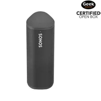 Open Box - Sonos Roam SL Waterproof Bluetooth Wireless Speaker - Black - Exclusive Retail Partner