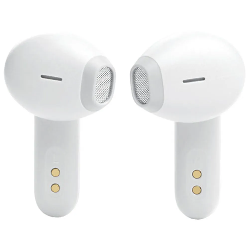 Écouteurs boutons 100 % sans fil à isolation sonore Vibe Flex de JBL - Blanc