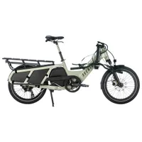 Aventon Abound 750 W Electric Cargo Bike with up to 80km Battery Range - Green