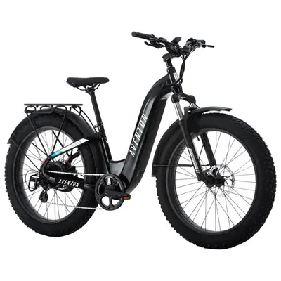 Aventon Aventure.2 Step-Through 750 W Electric City Bike with up to 96km Battery Range