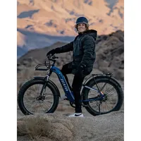 Aventon Aventure.2 Step-Through 750 W Electric City Bike with up to 97km Battery Range - Medium - Cobalt