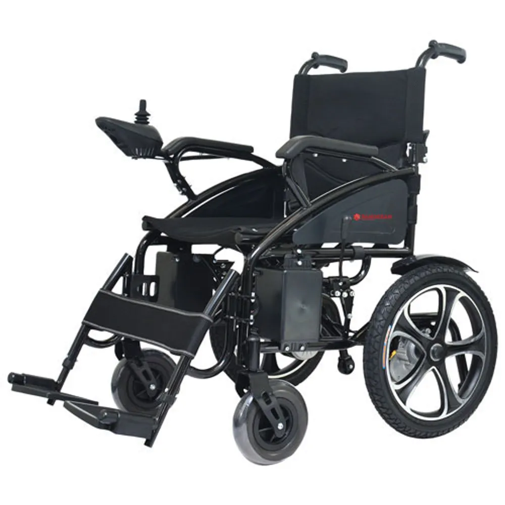 Bangeran Hercules Lite EX Foldable Electric Wheelchair - Black