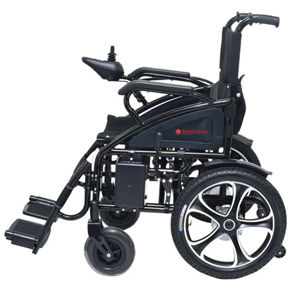 Bangeran Hercules Lite EX Foldable Electric Wheelchair - Black