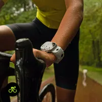 Bracelet en silicone intelligent à deux caméras de Wristcam pour Apple Watch 38/40/41 mm - Grand