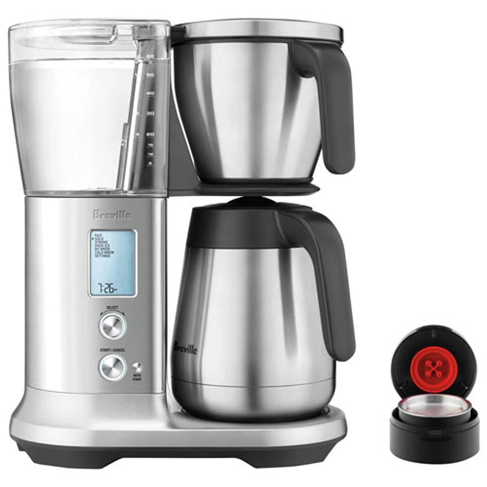 Breville Precision Brewer Thermal Coffee Maker - 12-Cup - Brushed Stainless Steel