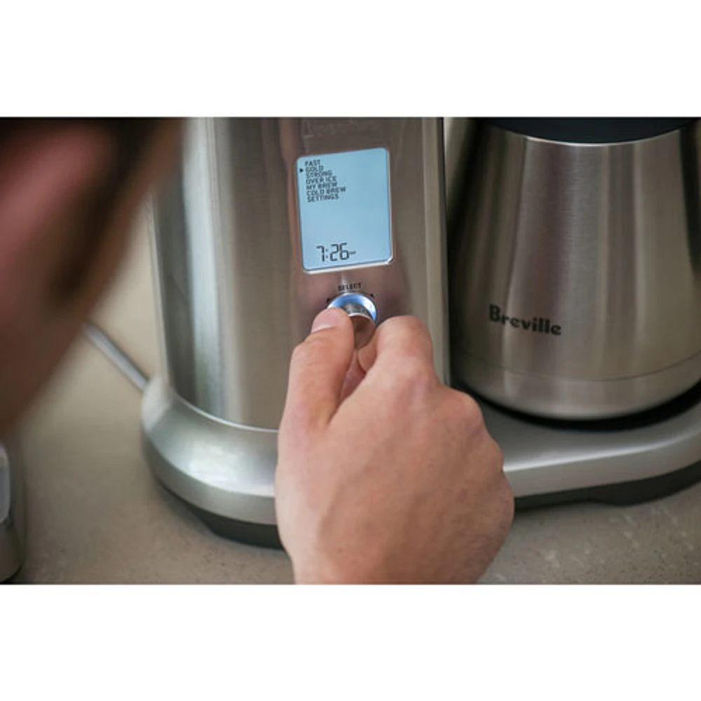 Breville Precision Brewer Thermal Coffee Maker - 12-Cup - Brushed Stainless Steel