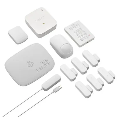 Ooma 11-Sensor Home Security System with Garage Door Sensor - White - Only at Best Buy
