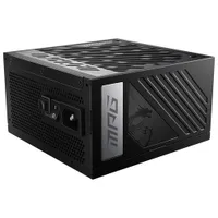 MSI MPG A1000G PCIE 5 80 Plus Gold 1000W Full Modular ATX 3.0 Gaming Power Supply - Black