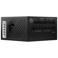 MSI MPG A1000G PCIE 5 80 Plus Gold 1000W Full Modular ATX 3.0 Gaming Power Supply - Black