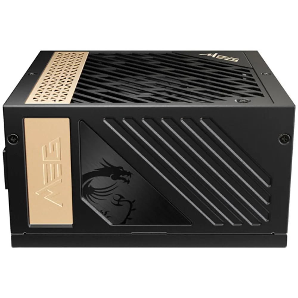 MSI 80 Plus Platinum MEGAi1300P 1300-Watt ATX Modular Power Supply