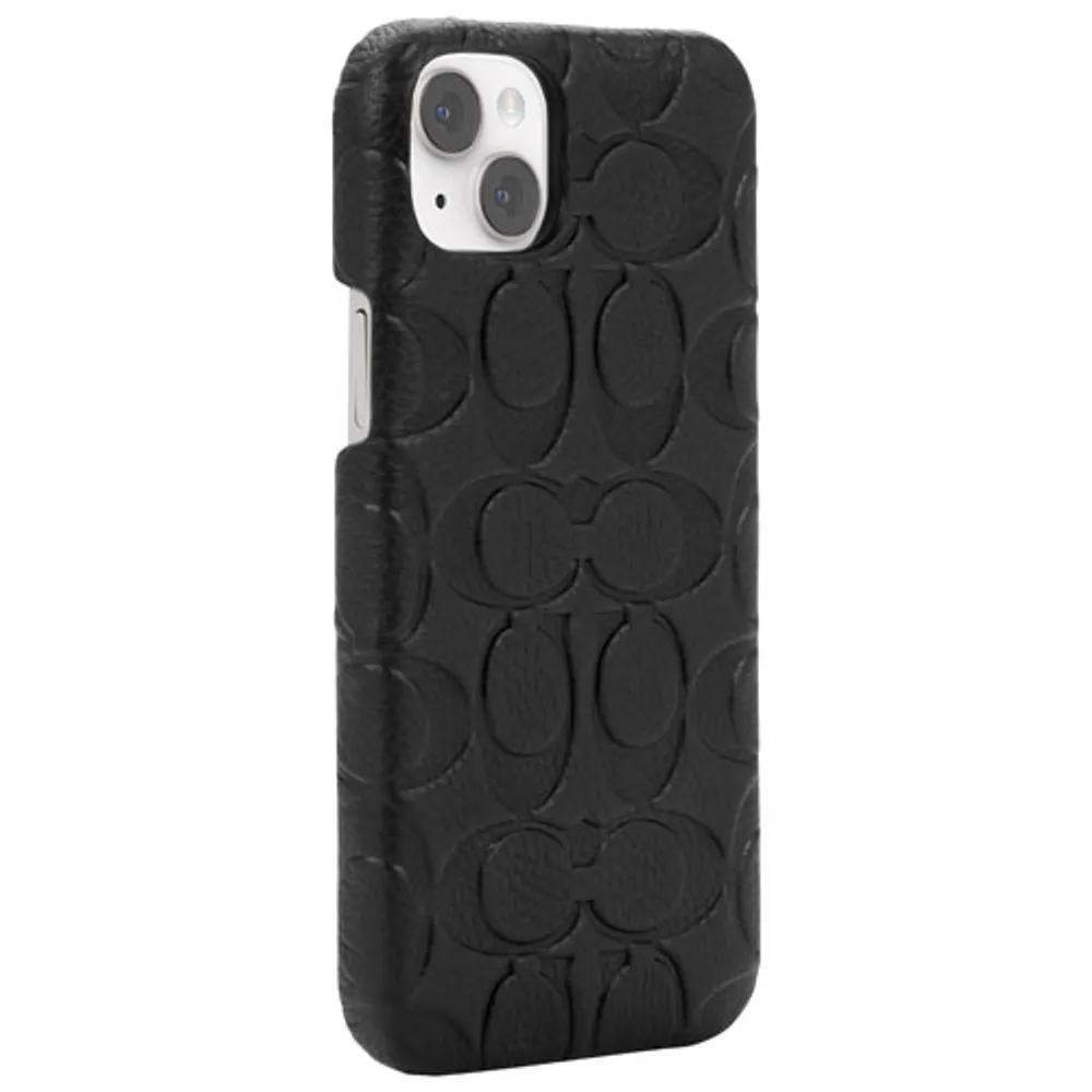 Coach Slim Wrap Fitted Hard Shell Case with MagSafe for iPhone 14 Plus