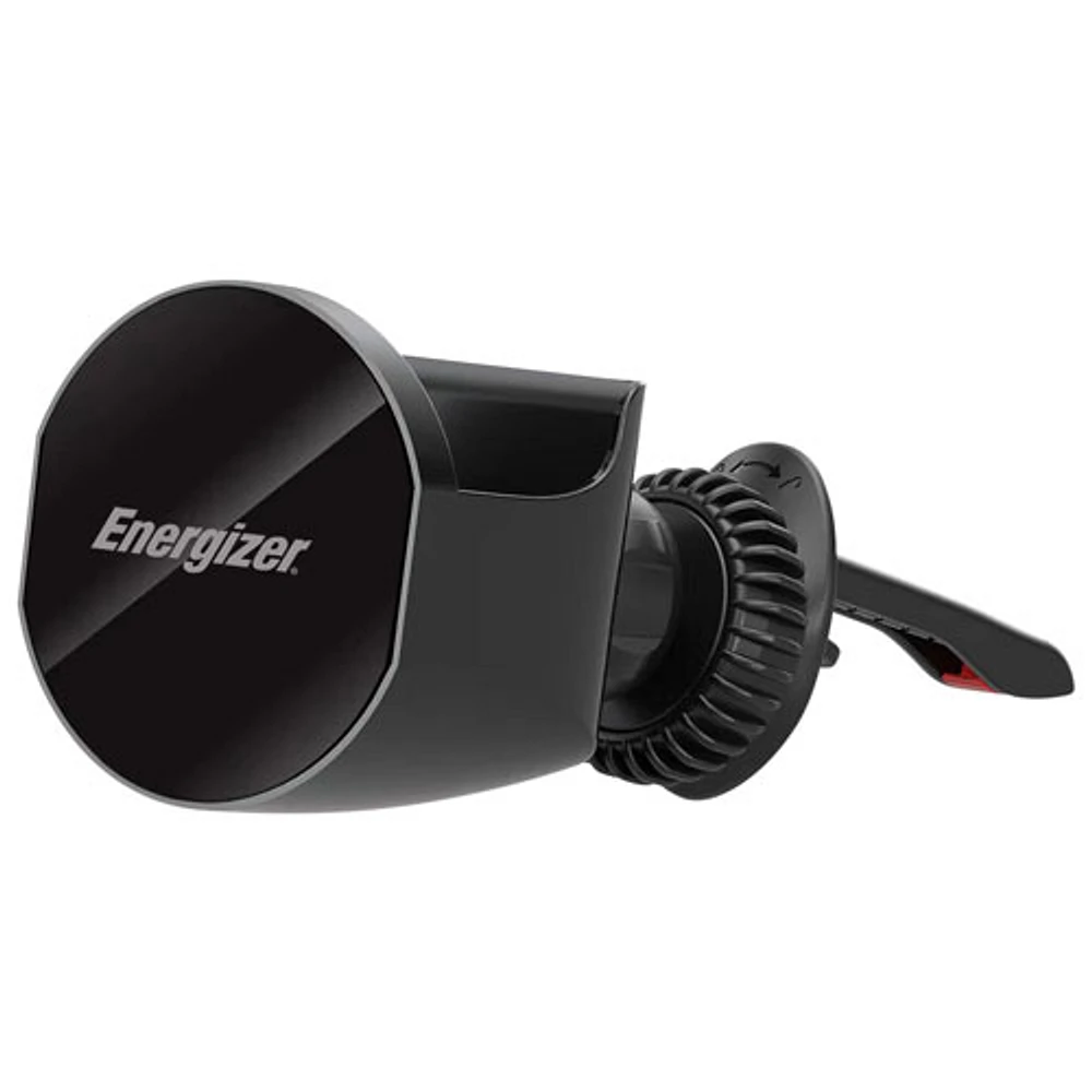 Chargeur magnétique sans fil 2-en-1 de 15 W d'Energizer pour trappe d'aération (ECA002)