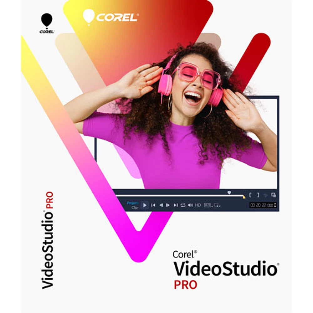 Corel VideoStudio Pro - 1 utilisateur - 2 appareils - Téléchargement numérique