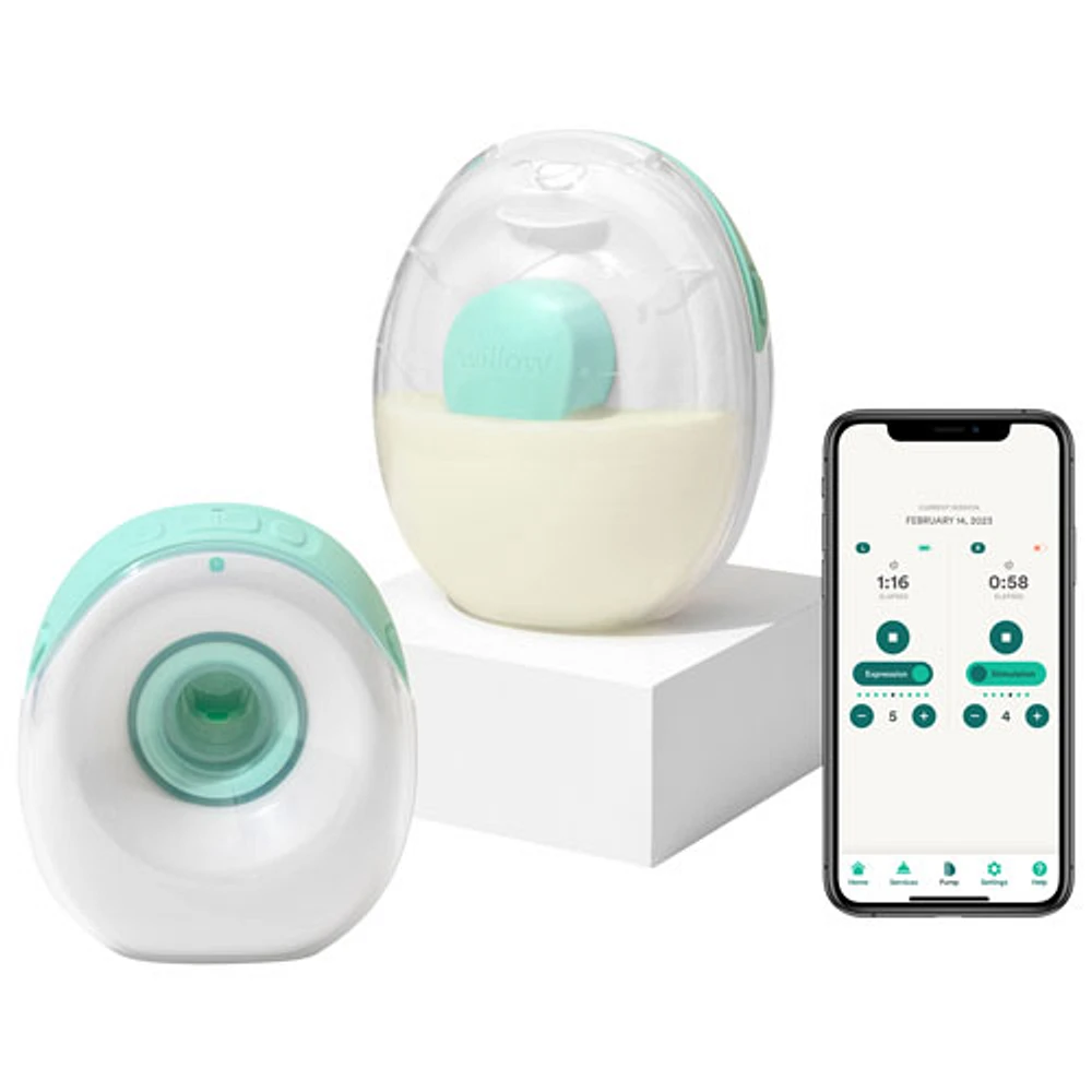 Momcozy S12 Pro Double Hands Free Breast Pump, Electric Wearable