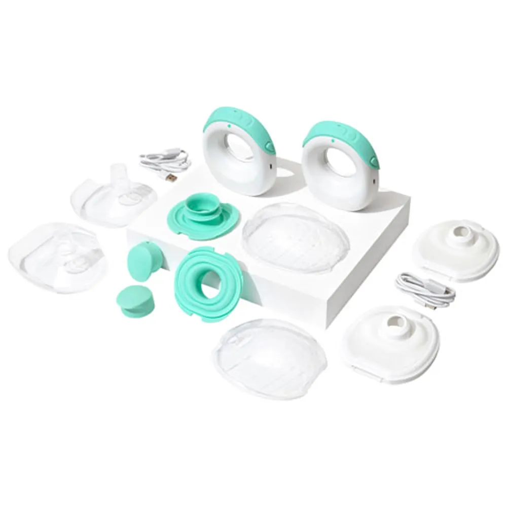 Momcozy S12 Pro Double Hands Free Breast Pump, Electric Wearable