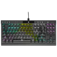 Clavier de jeu mécanique rétroéclairé silencieux K70 RVB de Corsair