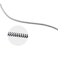Câble USB-C/Lightning de 0,3 m (1 pi) de LBT (LBTBW0104) - Noir/Blanc