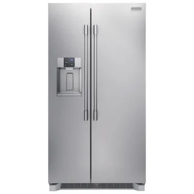 Frigidaire Pro 36" 22.3 Cu.Ft. Side-By-Side Refrigerator w/ Water & Ice Dispenser (PRSC2222AF) -Stainless